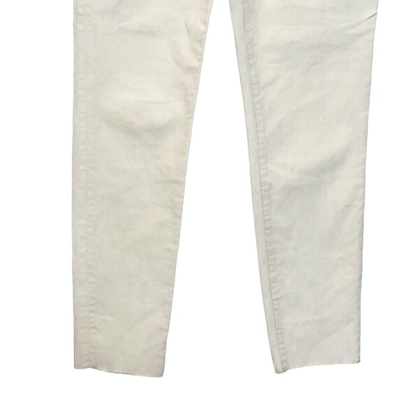 Free People We The Free Stella Velvet Pants Women’s Size 2 White High Rise - Picture 15 of 16